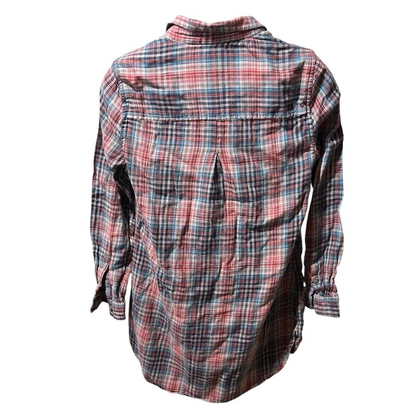 Toad&Co Lot/Bundle of Two Plaid Button-Up Mixo Tunics Multicolor Small - Picture 15 of 16